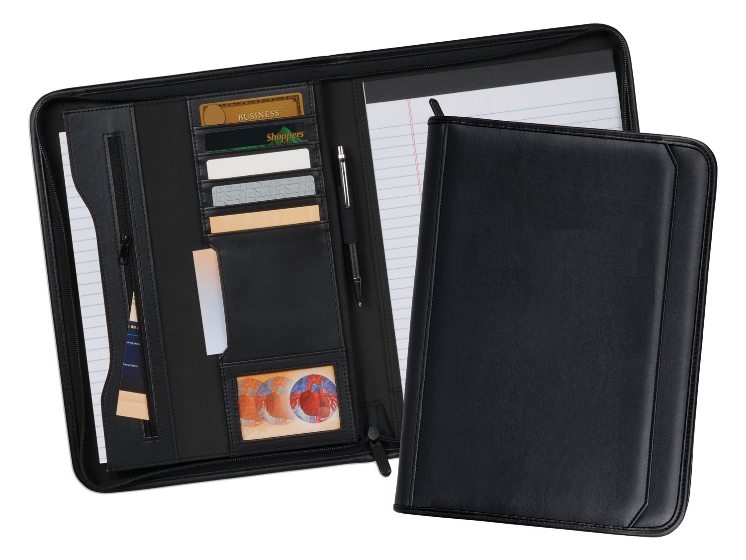 Noda Executive Leather 4 ring binder Professional Business