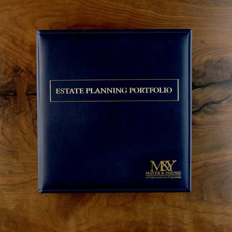 Estate Planning Portfolios (Personalized) 1.5" Ring Prosoft Binders